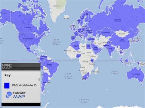 procter and gamble global locations.